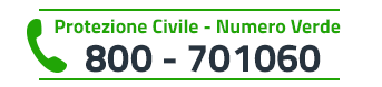 Numero verde protezione civile 